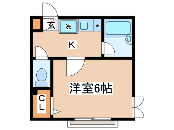 ＯＺ弐番街Ｃの物件間取画像